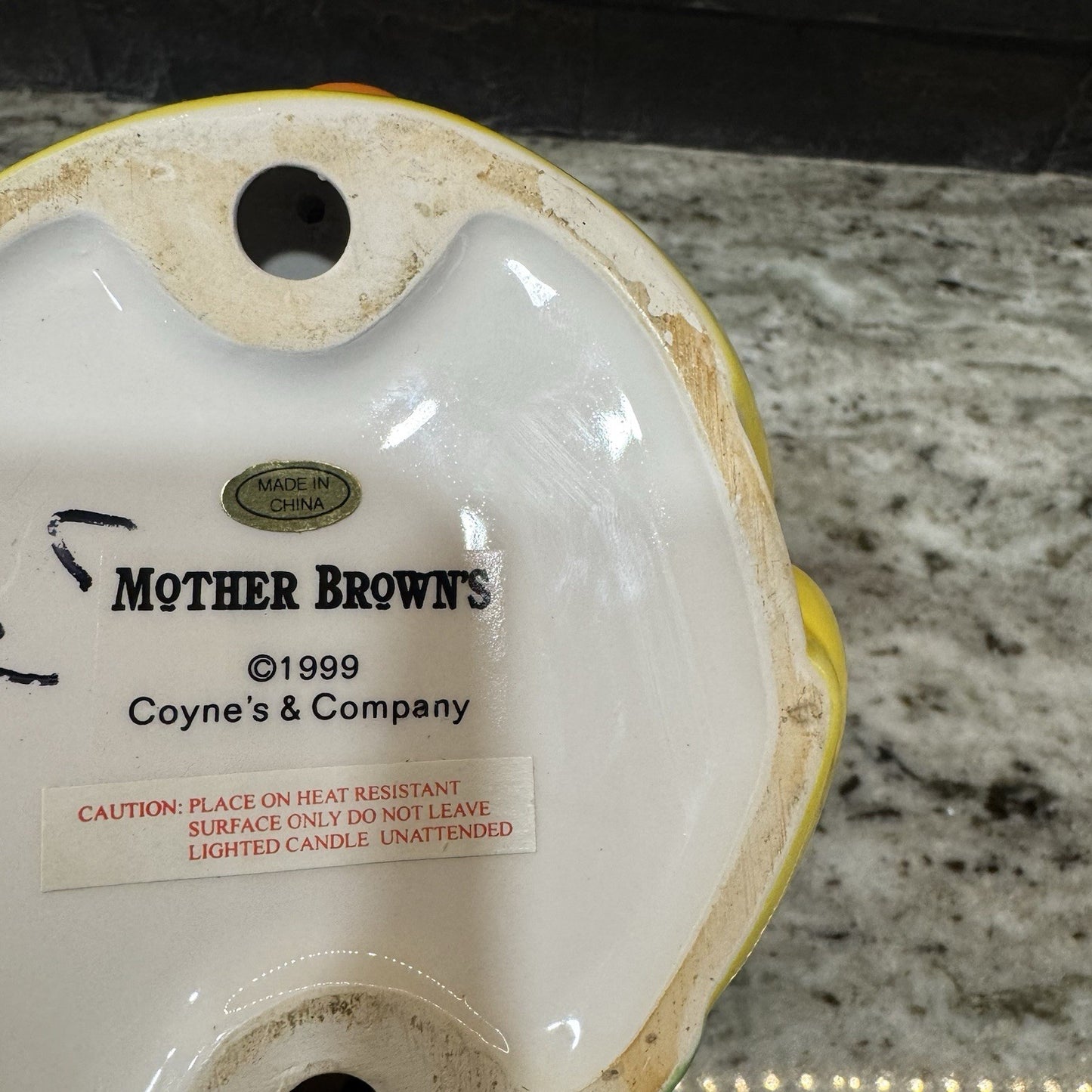 Retro Mother Browns ceramic swimming duck canisterCoyne's & Company Vintage 1999