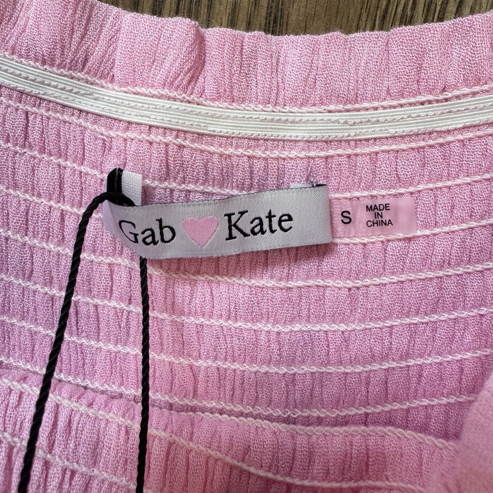 Mixology Gab Kate Ruffle Mini Skort Baby Pink Size Small NWT $58
