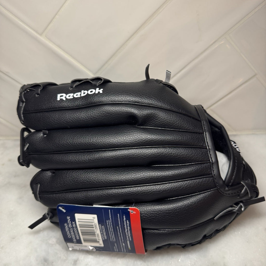 Reebok 12” Baseball Glove Black RBG100-BK Right Hand Throw New w/ Tags