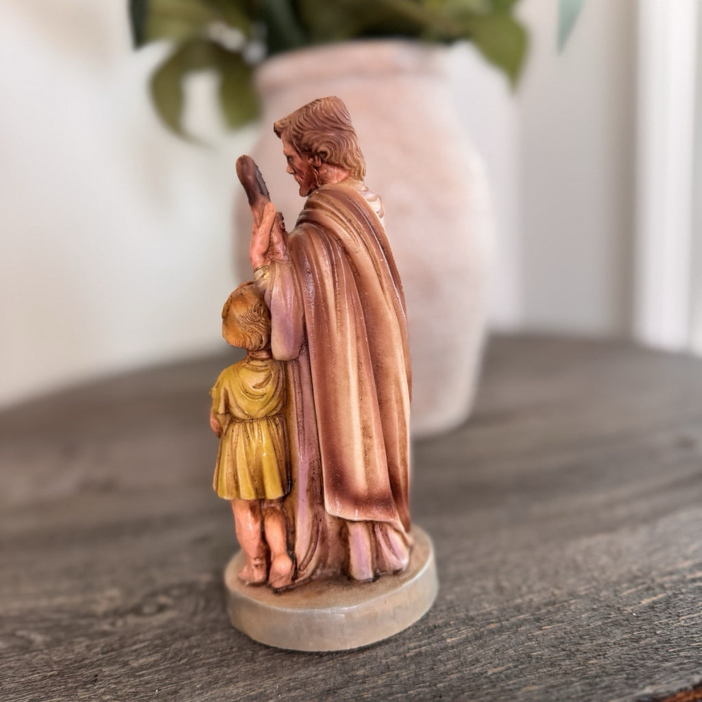 Vintage Holy Family Figurine Made in Italy Nativity Jesus Mary Joseph 7"