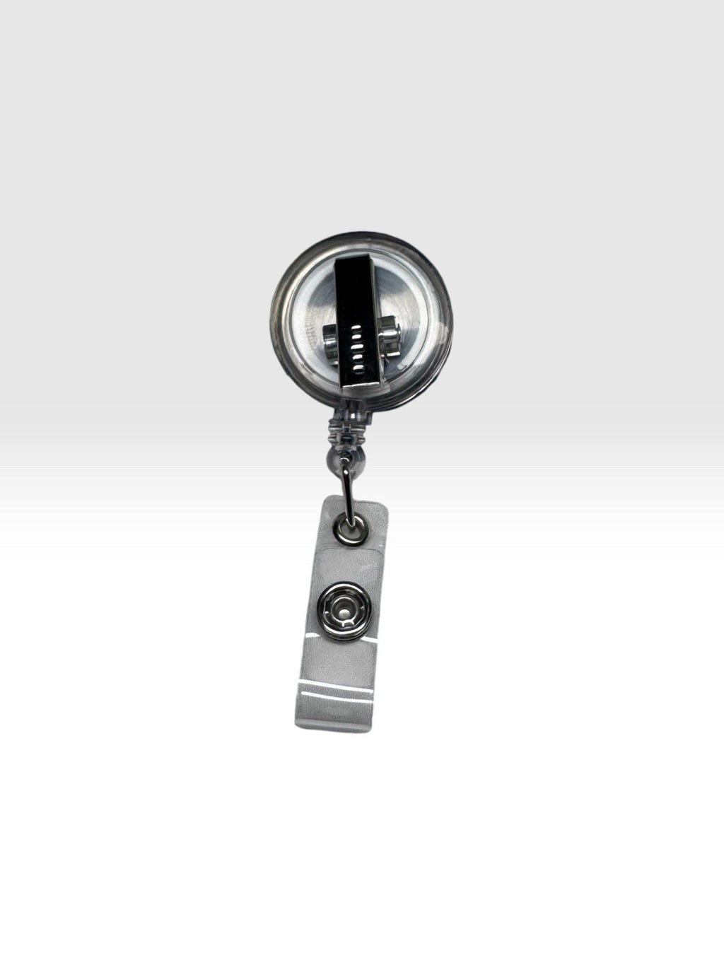 Patriotic Sugar Skull Retractable Badge Reel ID Holder Nurse USA Flag