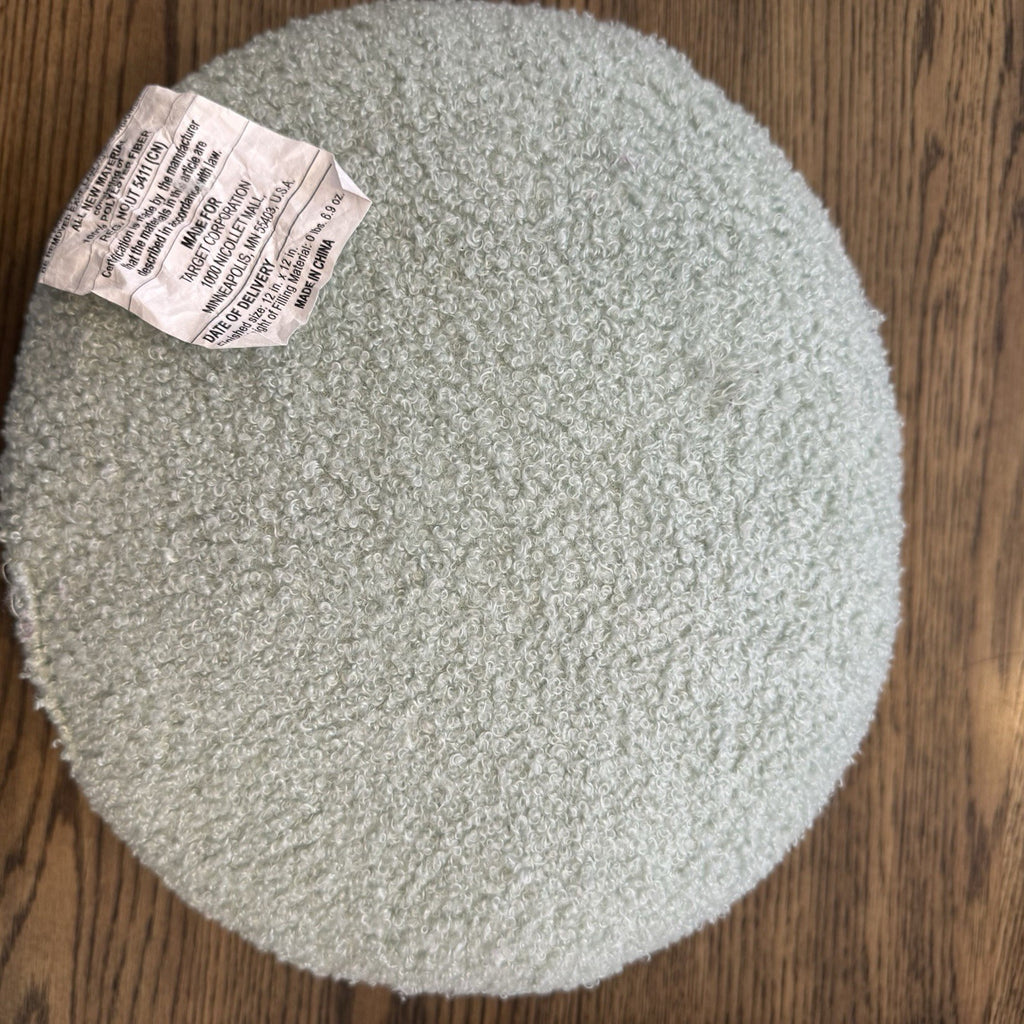 Target Bullseye Playground Green Lightning Bolt Smiley Face Emoji Pillow