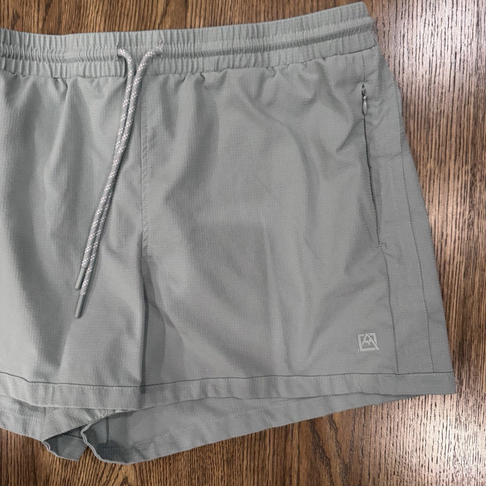 Avalanche Outdoor Supply Co Shorts Womens 3” XL Gray Drawstring Zip
