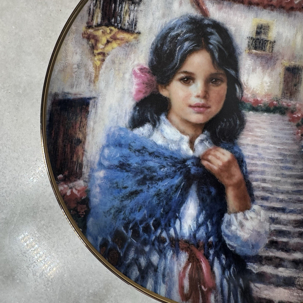 Luisa of Spain Faces of the World Hamilton Collection Plate 1988 COA