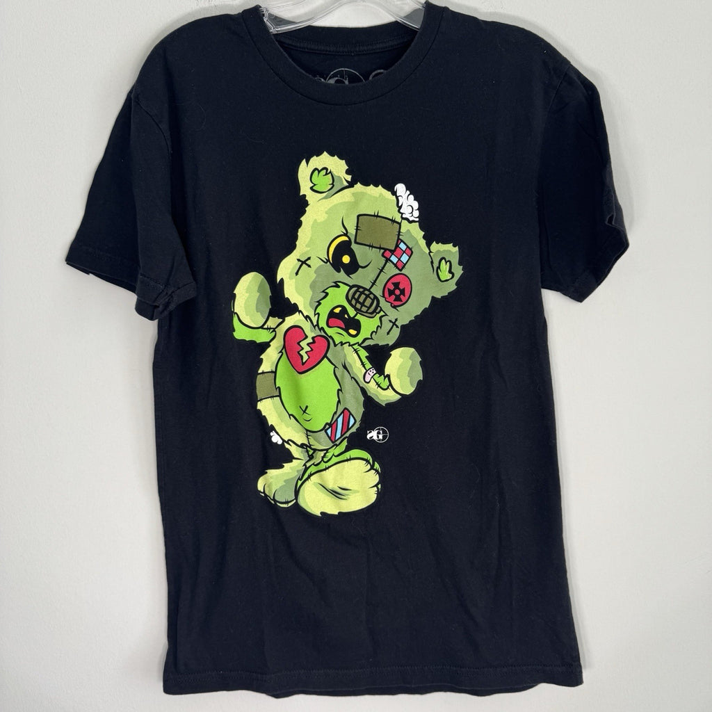 Sniper Gang Don’t Call Me Slime Bear Graphic T-Shirt Black Size Small Streetwear
