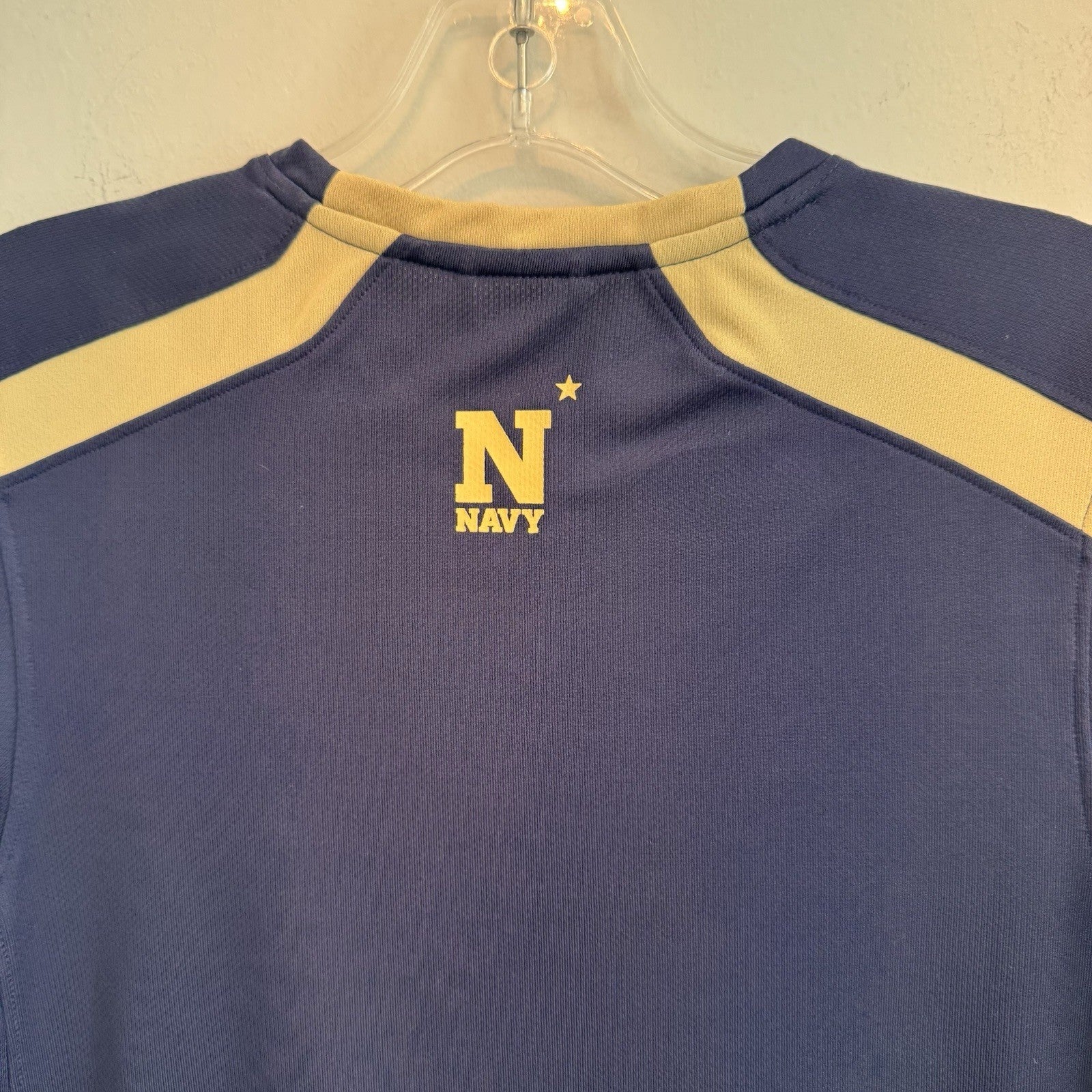 Under Armour Navy Midshipmen NCAA HeatGear Performance Shirt Men’s Small