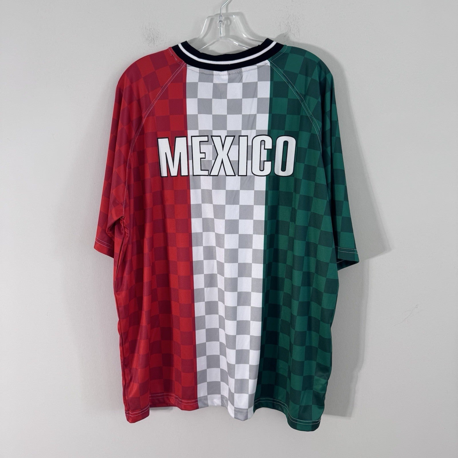 NWT Umbro Mexico Jersey Mens Large Soccer Shirt Green White Red NEW Ships Fast!