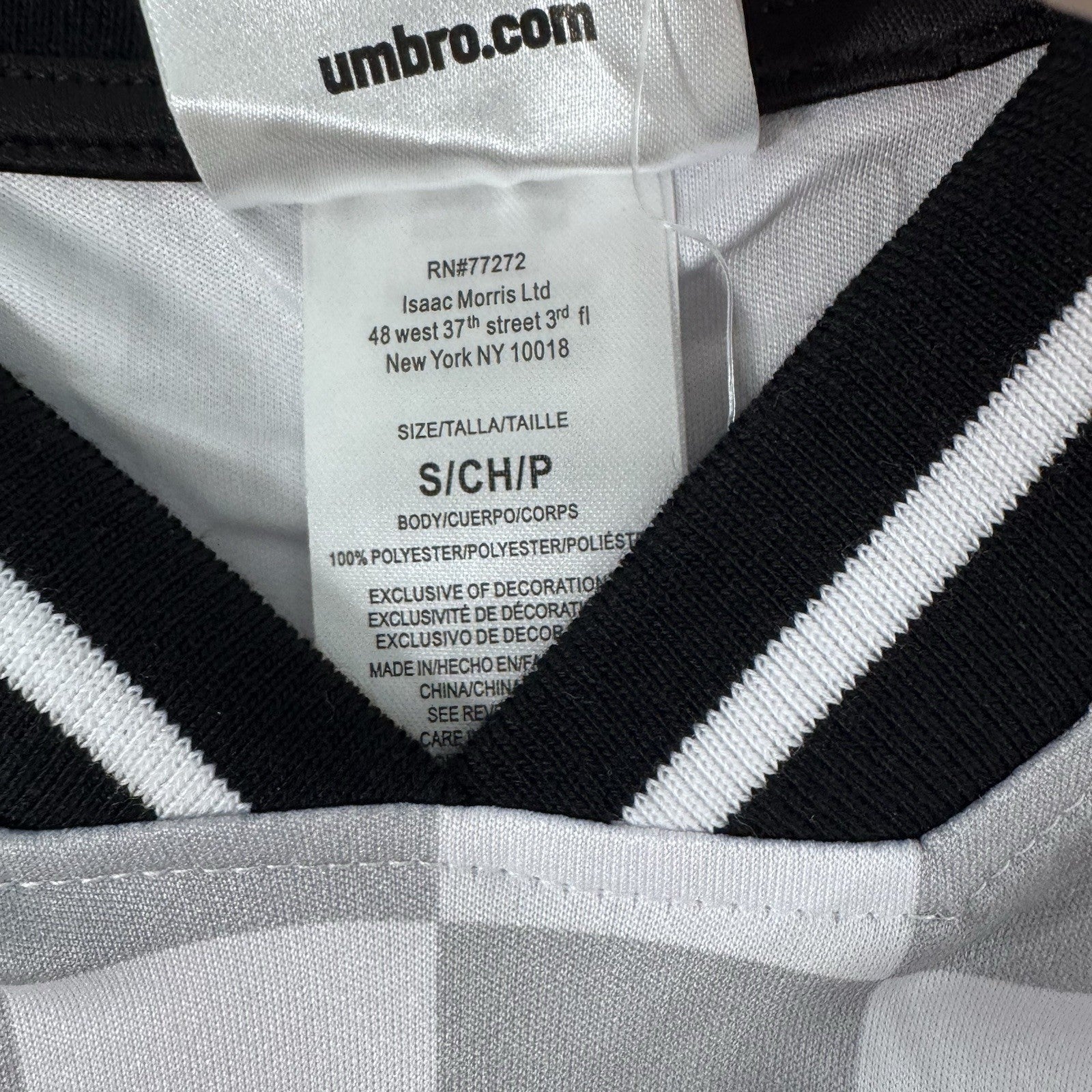 NWT Umbro Mexico Fútbol Soccer Jersey Retro Checkered Style Men’s Size Small
