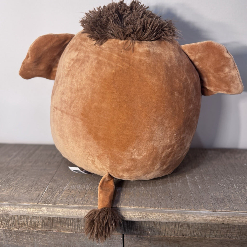 Squishmallows Chienda Woolly Mammoth 12” Brown Plush Jazwares Stuffed Animal