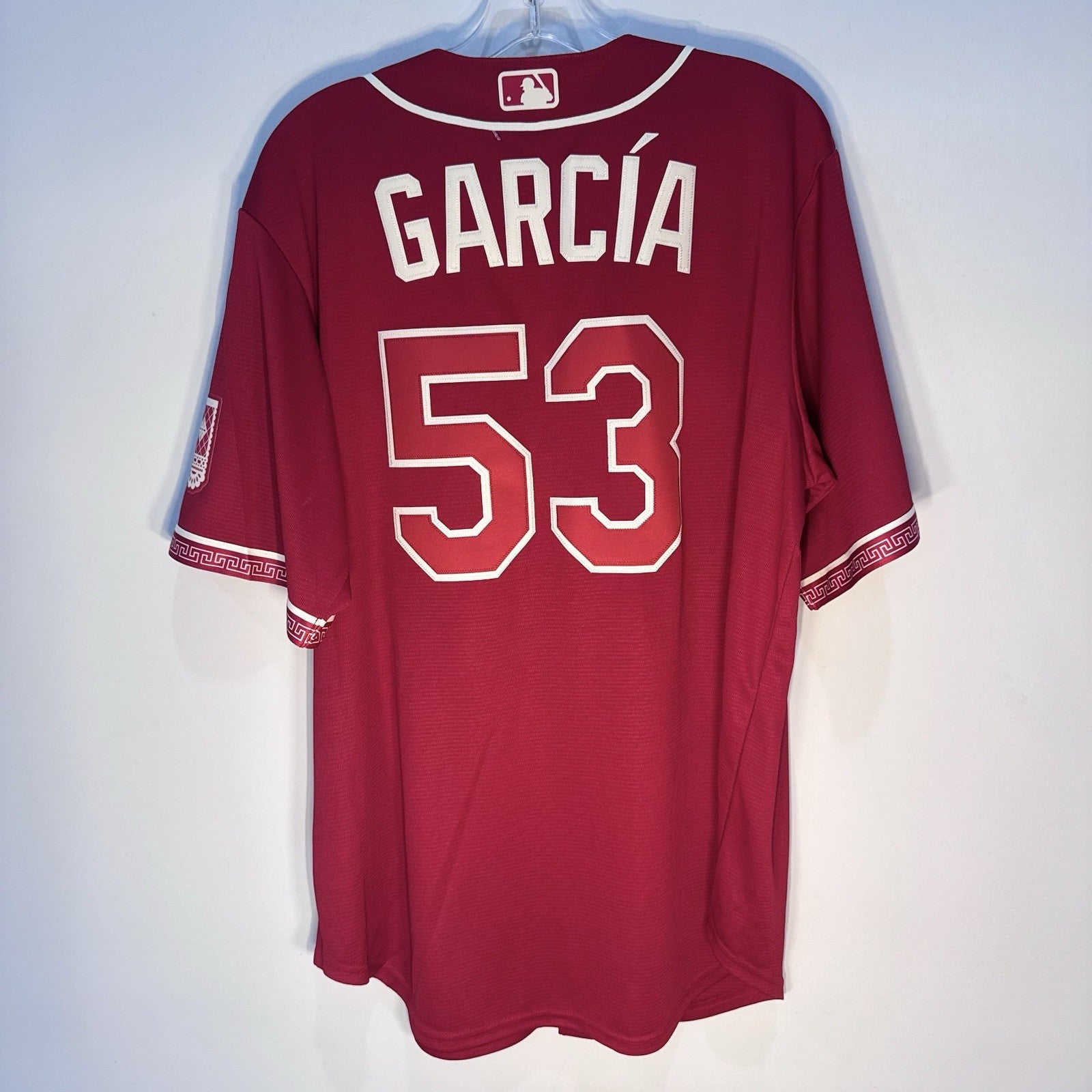 NWT Nike Texas Rangers Adolis Garcia #53 2026 City Connect Tejas Jersey L