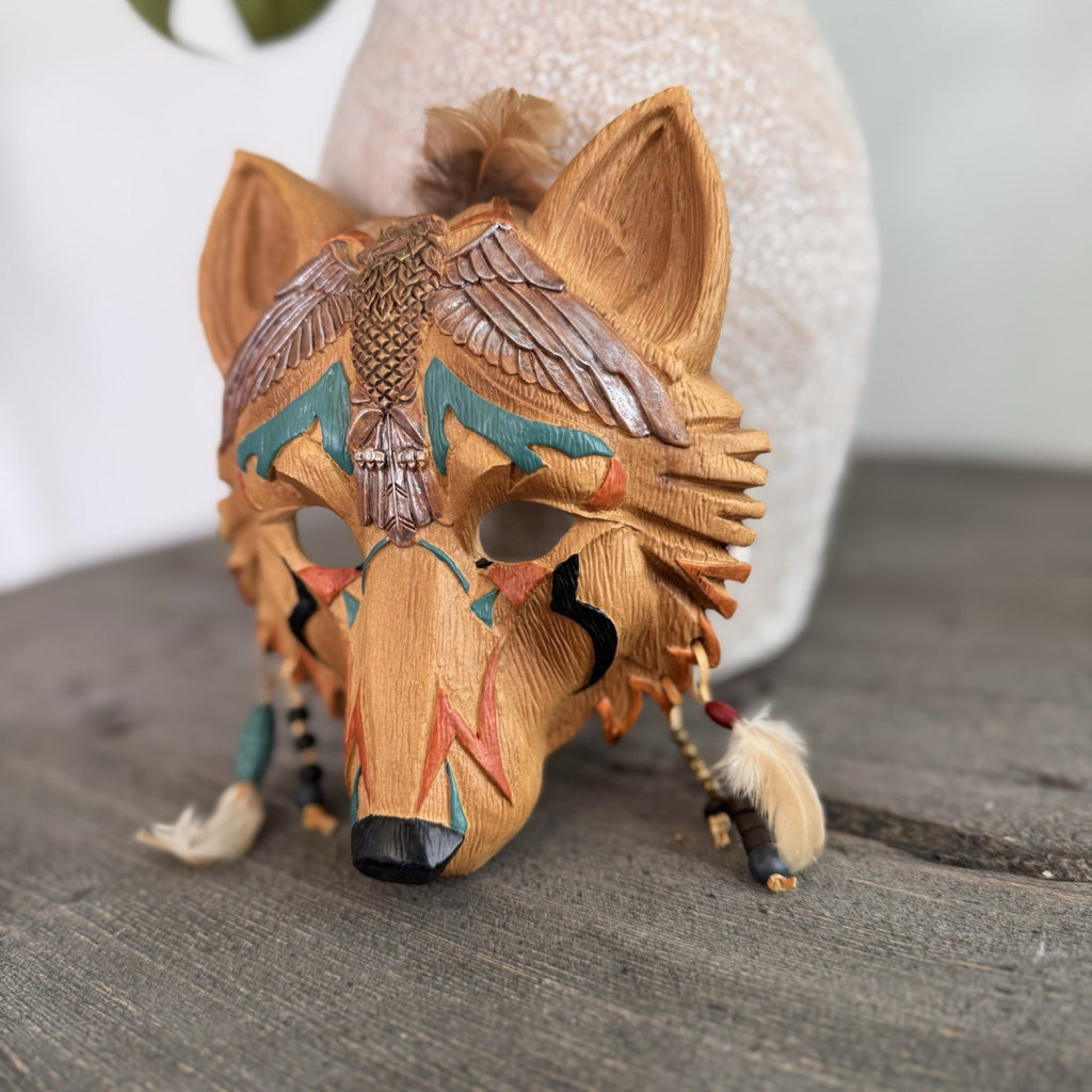 Hamilton Collection Sacred Spirits Totem Masks Spirit of Strength & Power Set