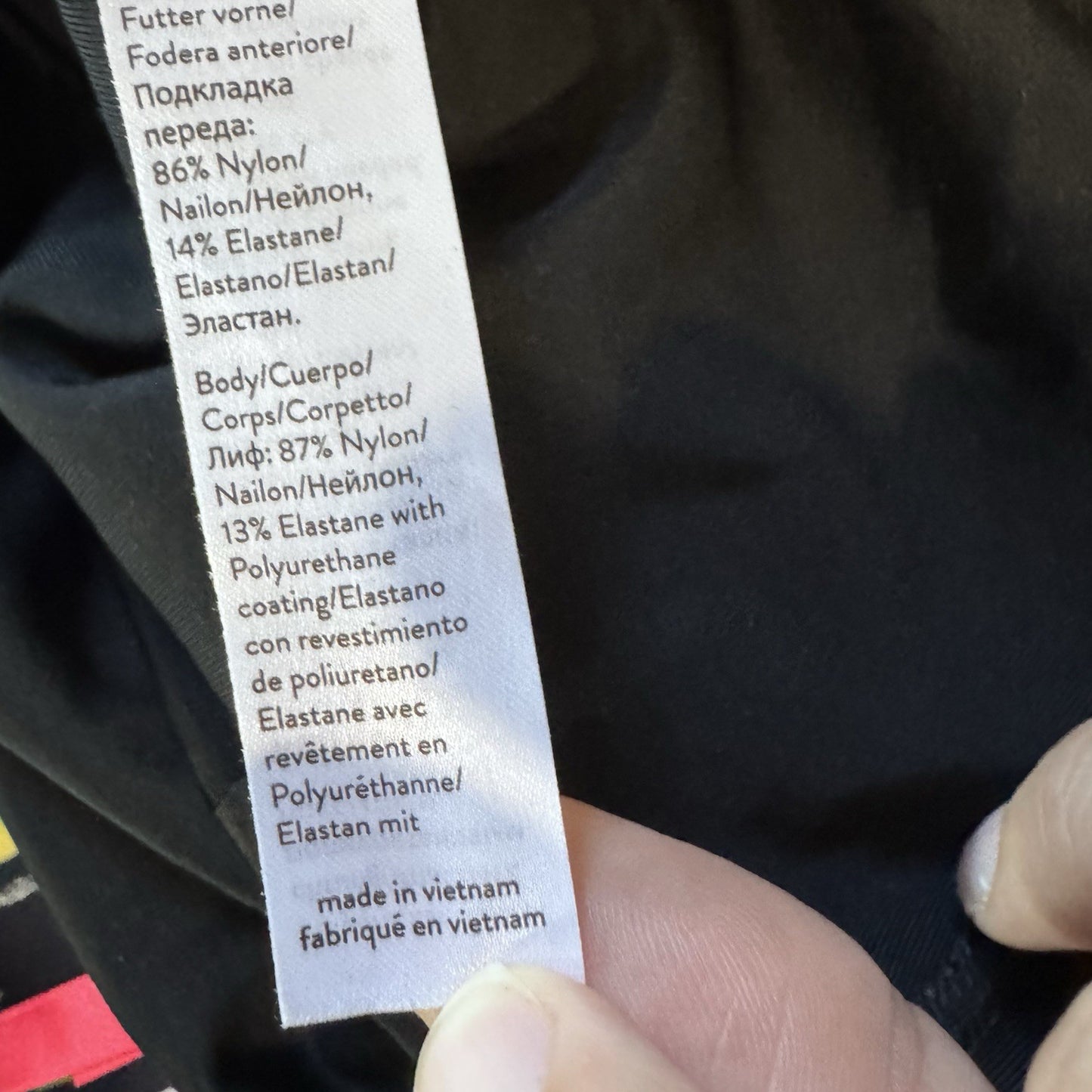 Spanx Black Sequin Faux Leather Leggings Medium M High Rise Shaping 20189R