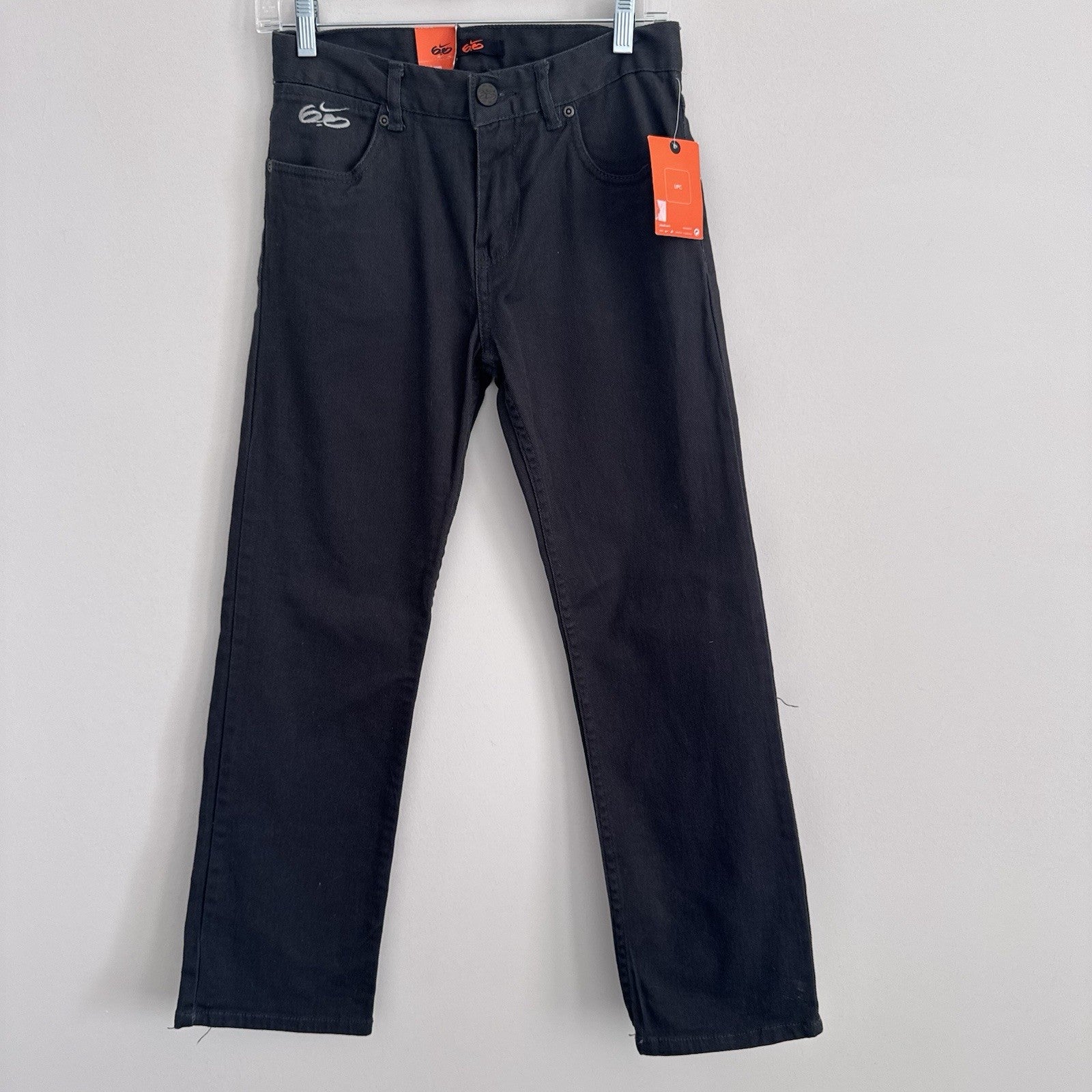 Nike 6.0 Boys Anthracite Jeans Size 14 Slim Fit Stretch NWT
