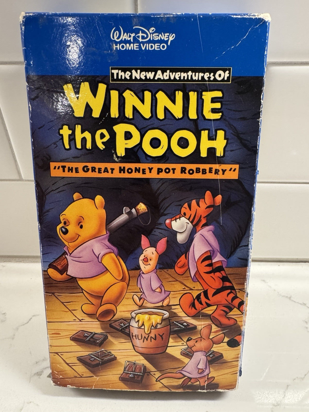 Winnie The Pooh The Great Honey Pot Robbery VHS Tape Used Movie Disney Cartoon