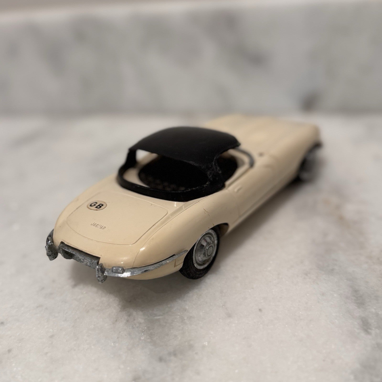 Vintage Japan Car Radio Jaguar E Type Convertible Transistor Radio AS IS