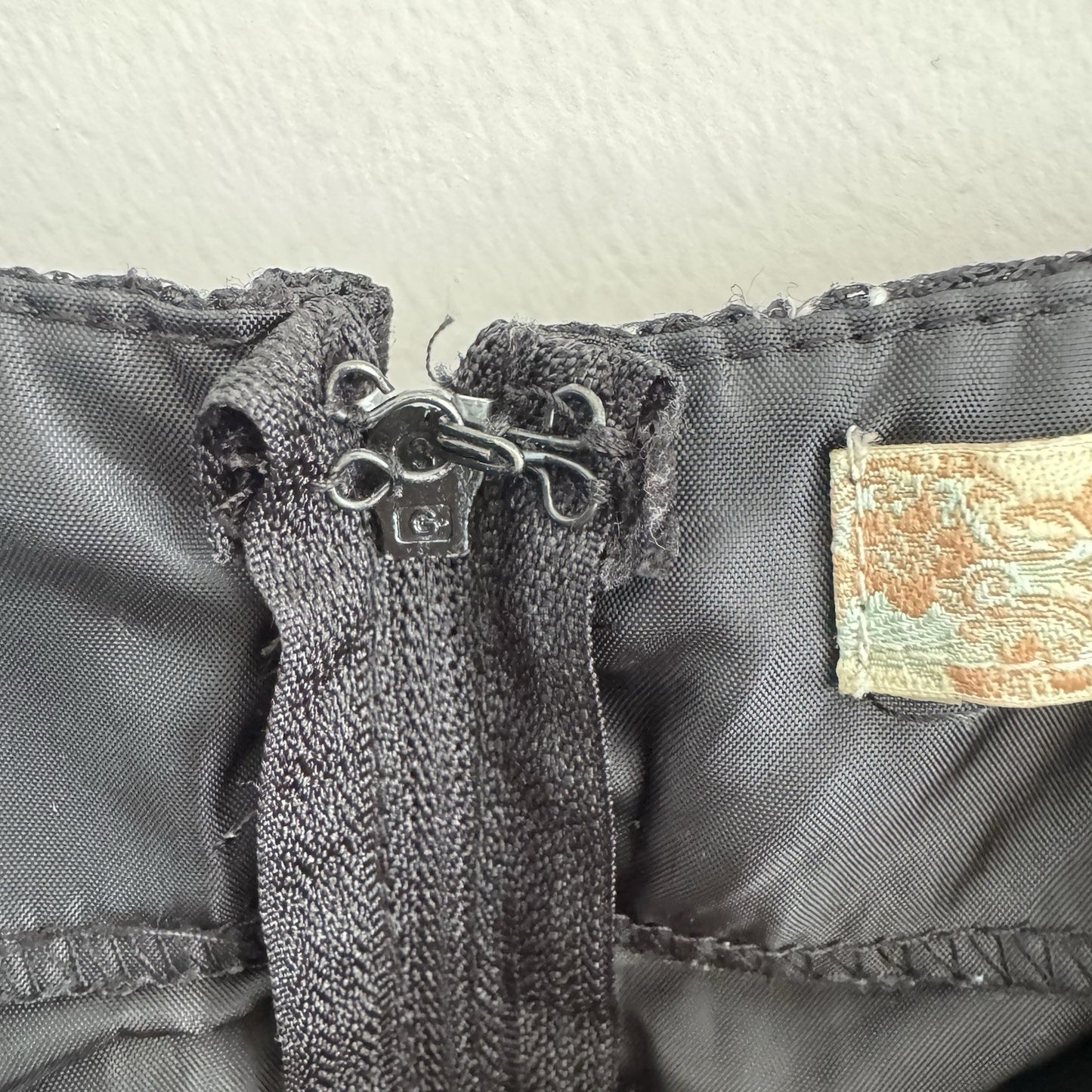 American Rag Company Black Lace Bustier Fit Flare Dress XS Mini