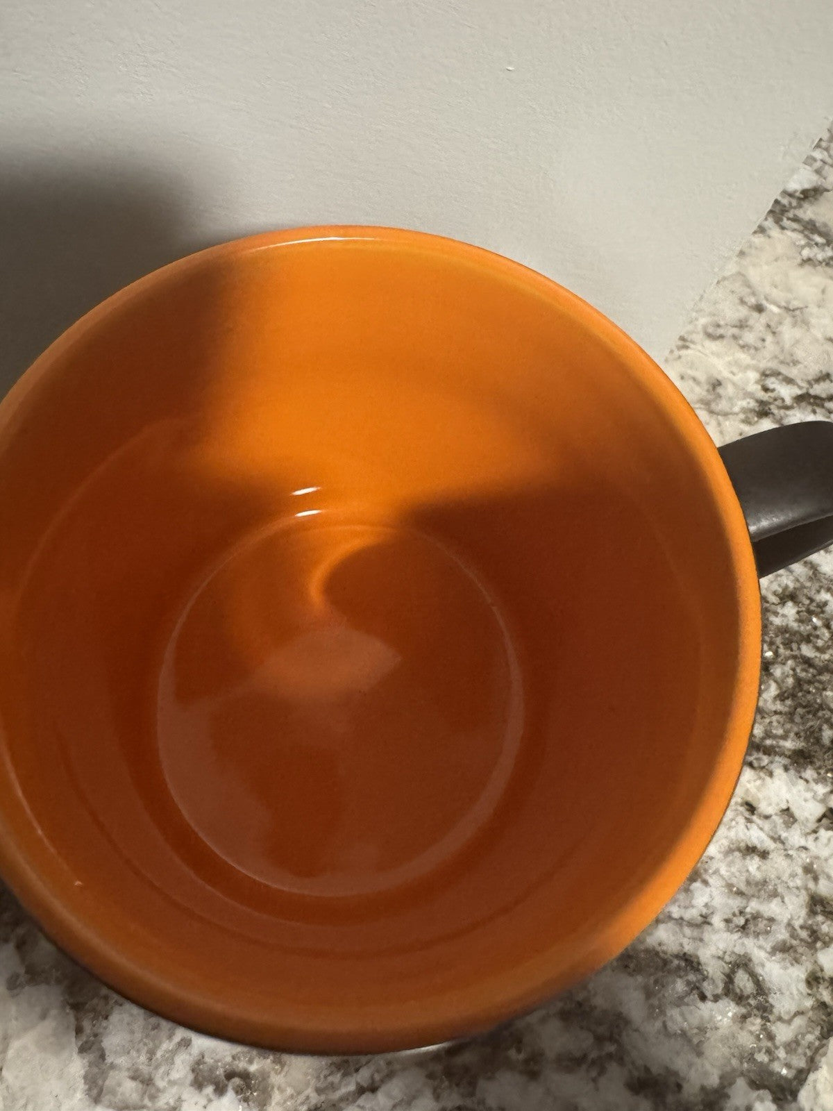 Spectrum Halloween 21 oz Coffee Tea Mug Cup Embossed Ghost BOO! Spooky Melton