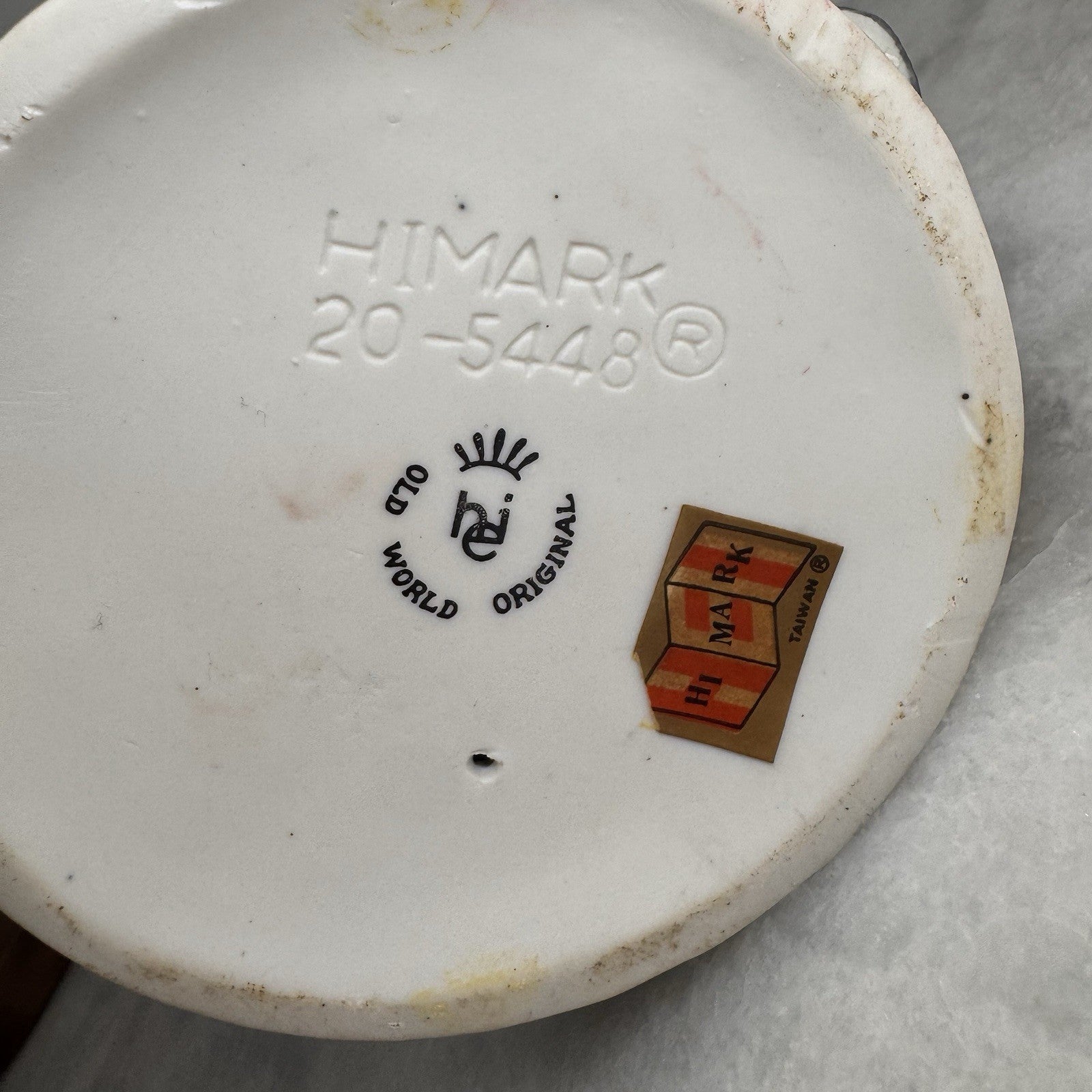 Vintage Himark Boy Soccer Figurine Old World Original Taiwan Statue 1970-1980