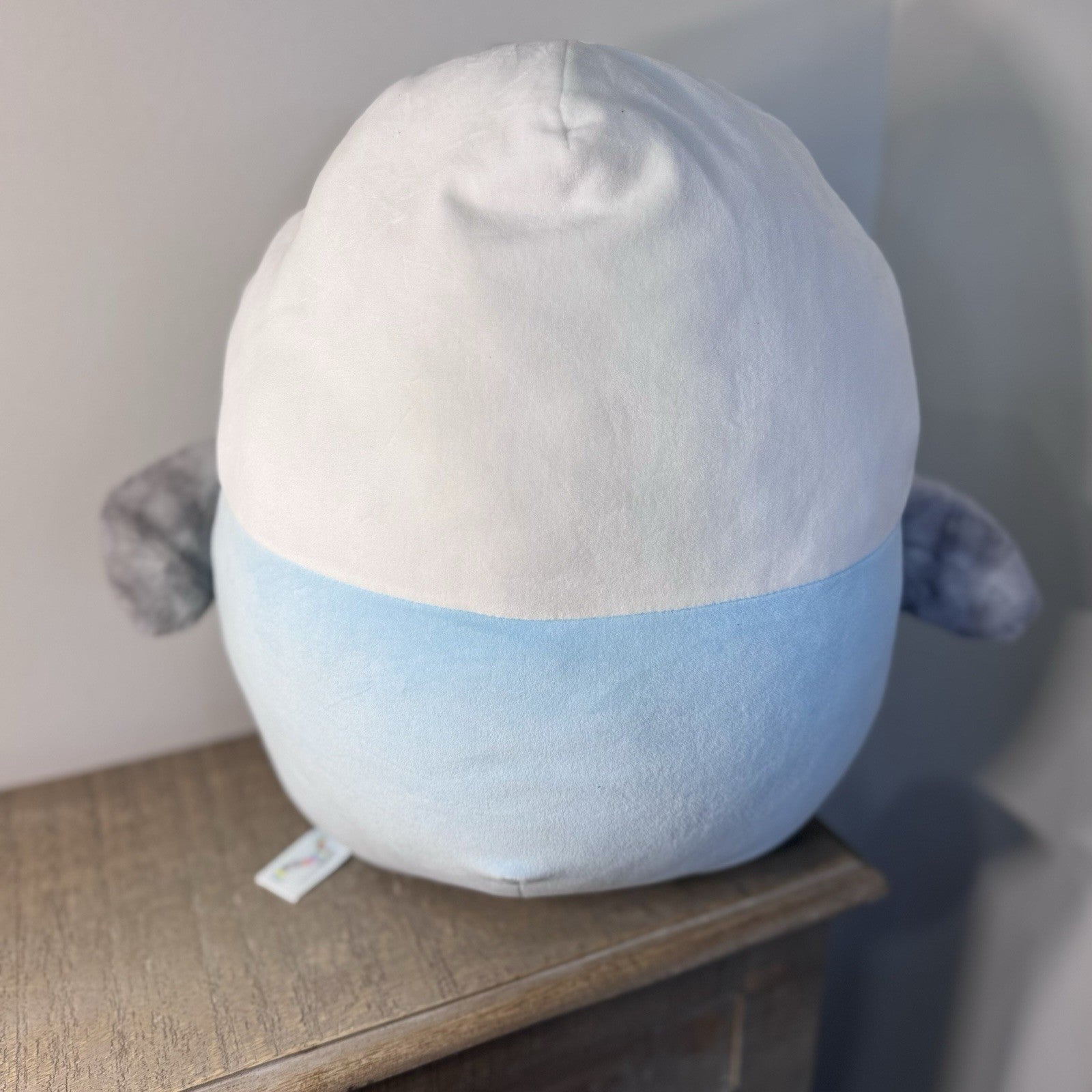 Squishmallows 14-Inch Tycho Blue and White Parakeet Large Ultrasoft Official