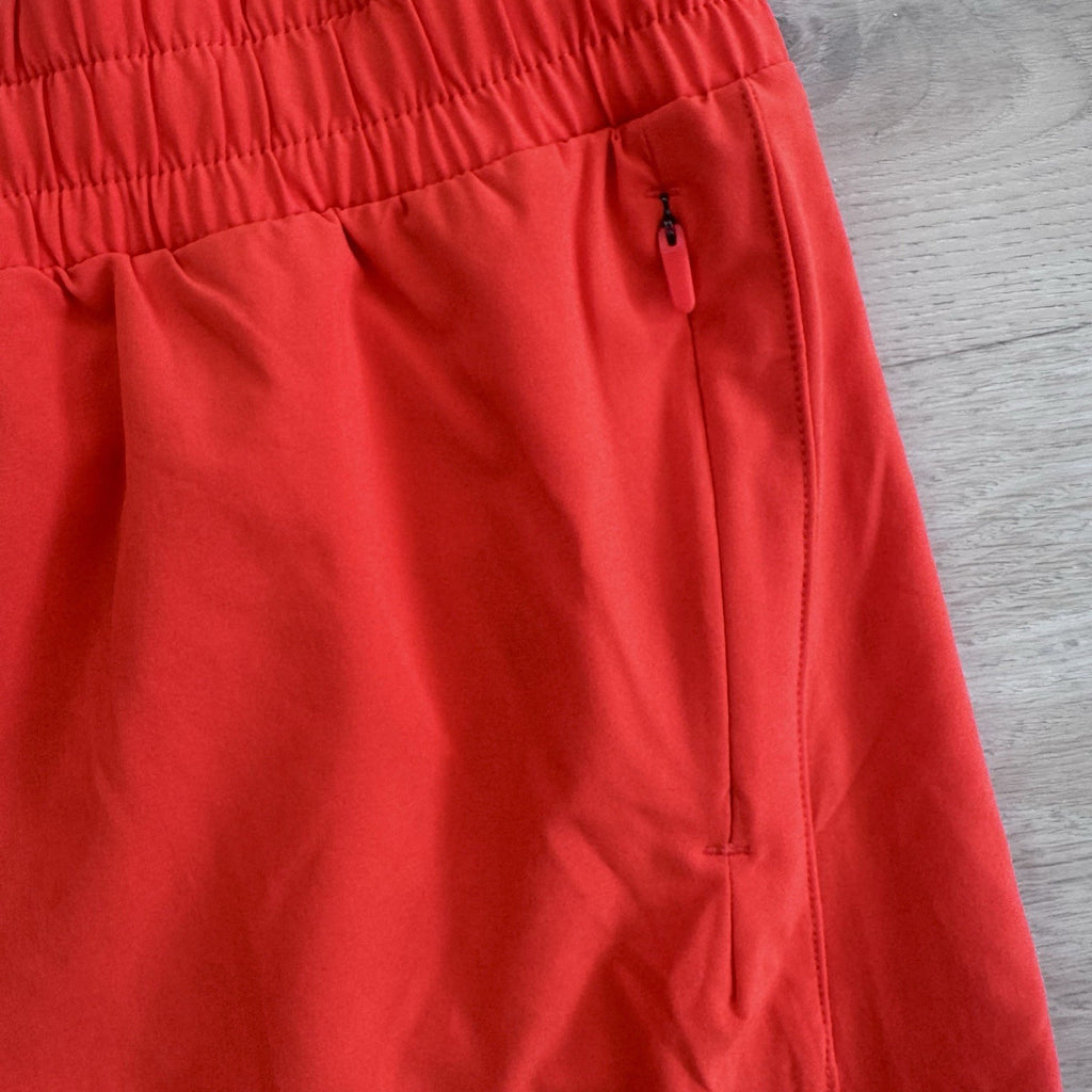 Peloton 4” Velocity Shorts Orange L NWT Lined Athletic Running Gym