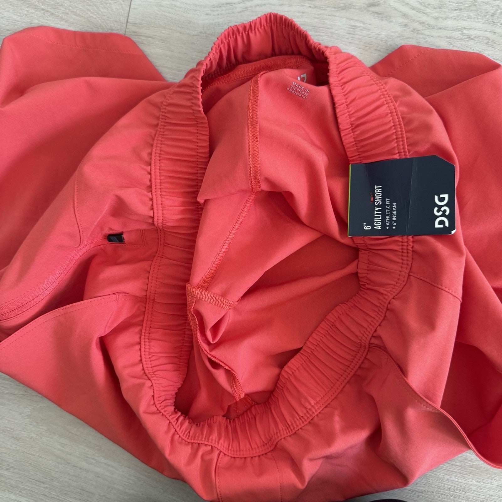 DSG 6” Agility Woven Shorts Men S Red Sun Athletic NWT