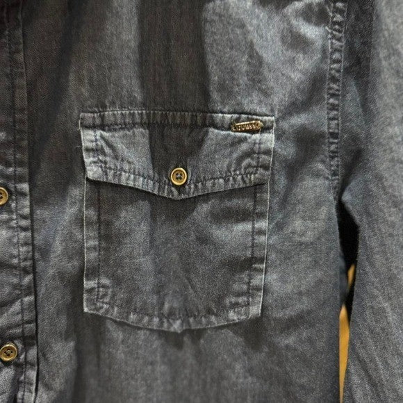 Guess Jeans Denim Button-Up Shirt - Size M