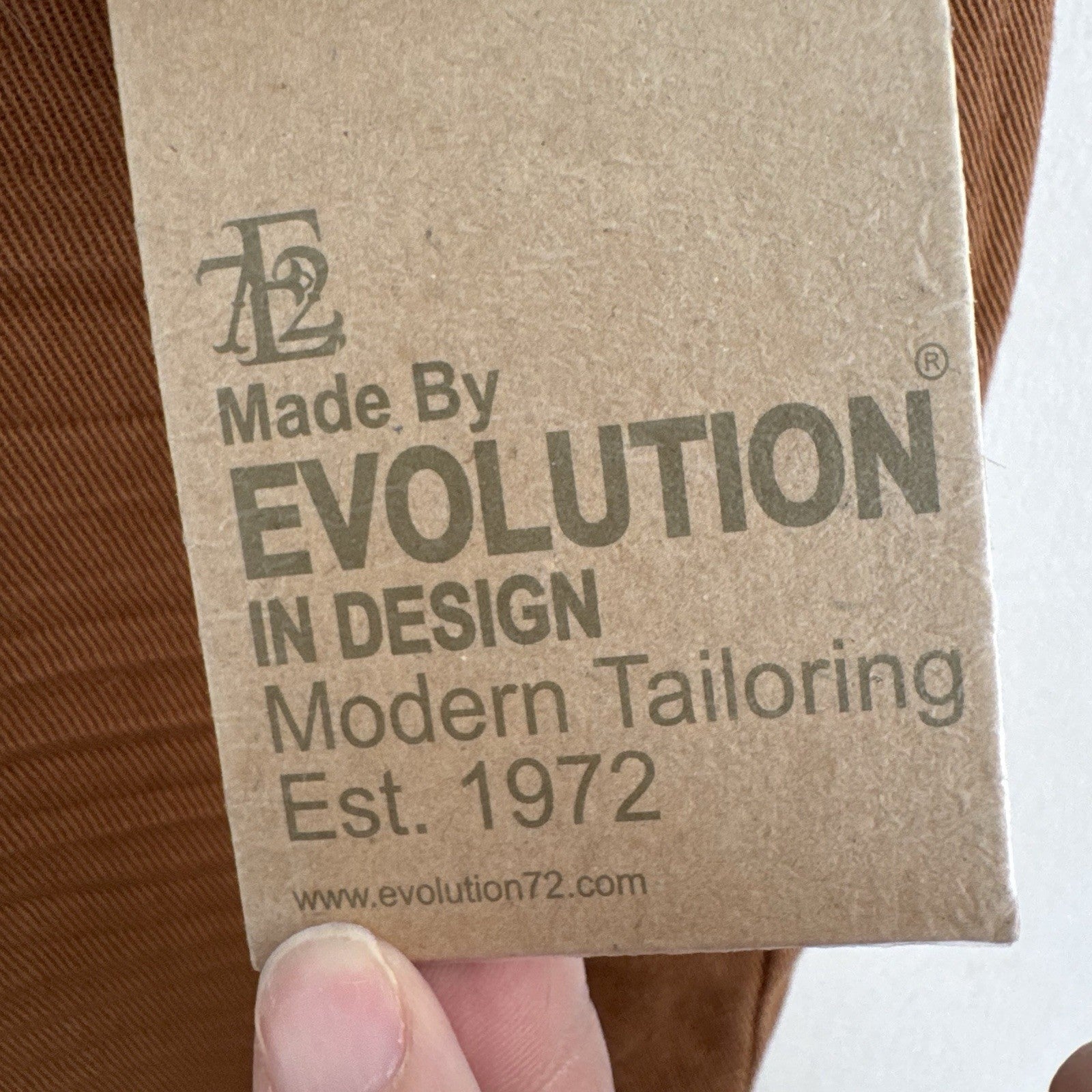Evolution In Design Boys Slim Fit Jeans Size 16 Brown Stretch Denim NWT