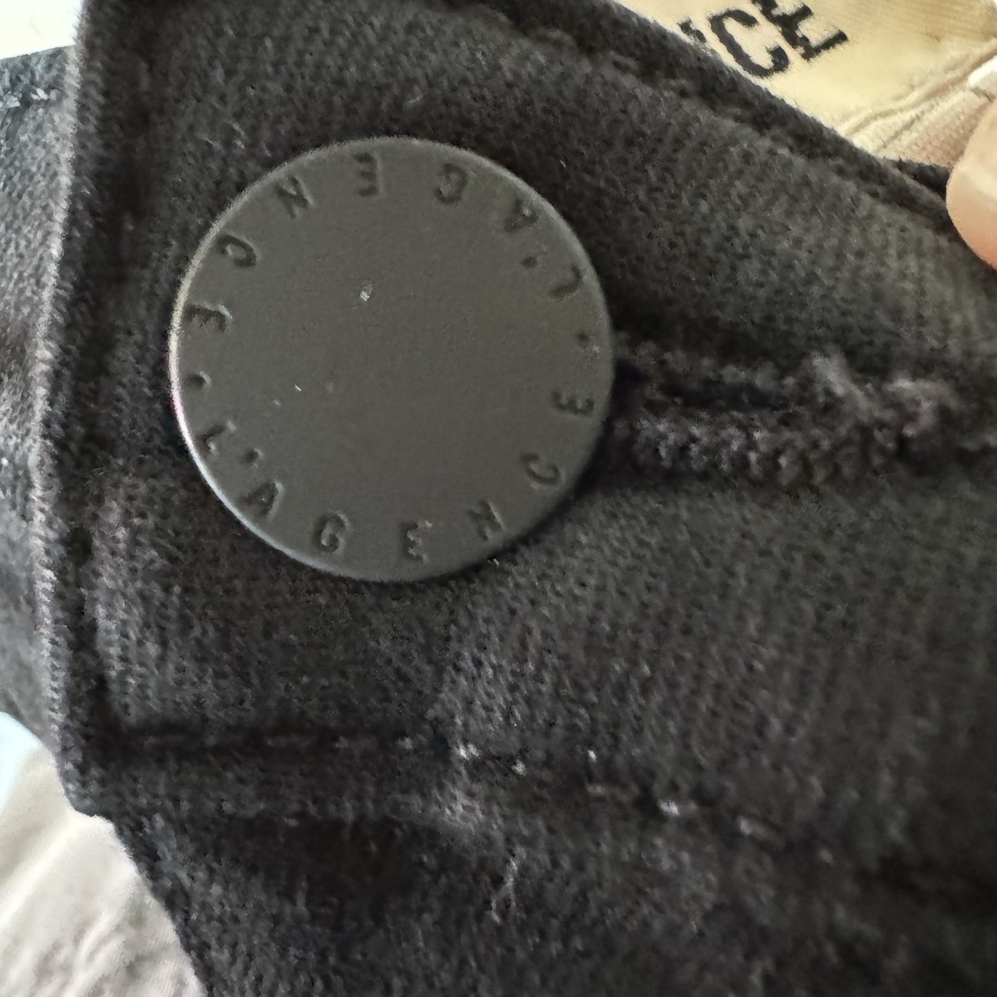 L'Agence Skinny Margot Jeans Women 28 Noir Black Designer Made in USA