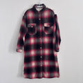 Her Entire Name Says Grace Plaid Shirt Dress Small Flannel Shacket