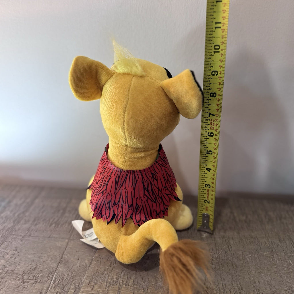 Disney Lion King Simba Animated Talking Plush & Scar Plush Lot of 2 Tested