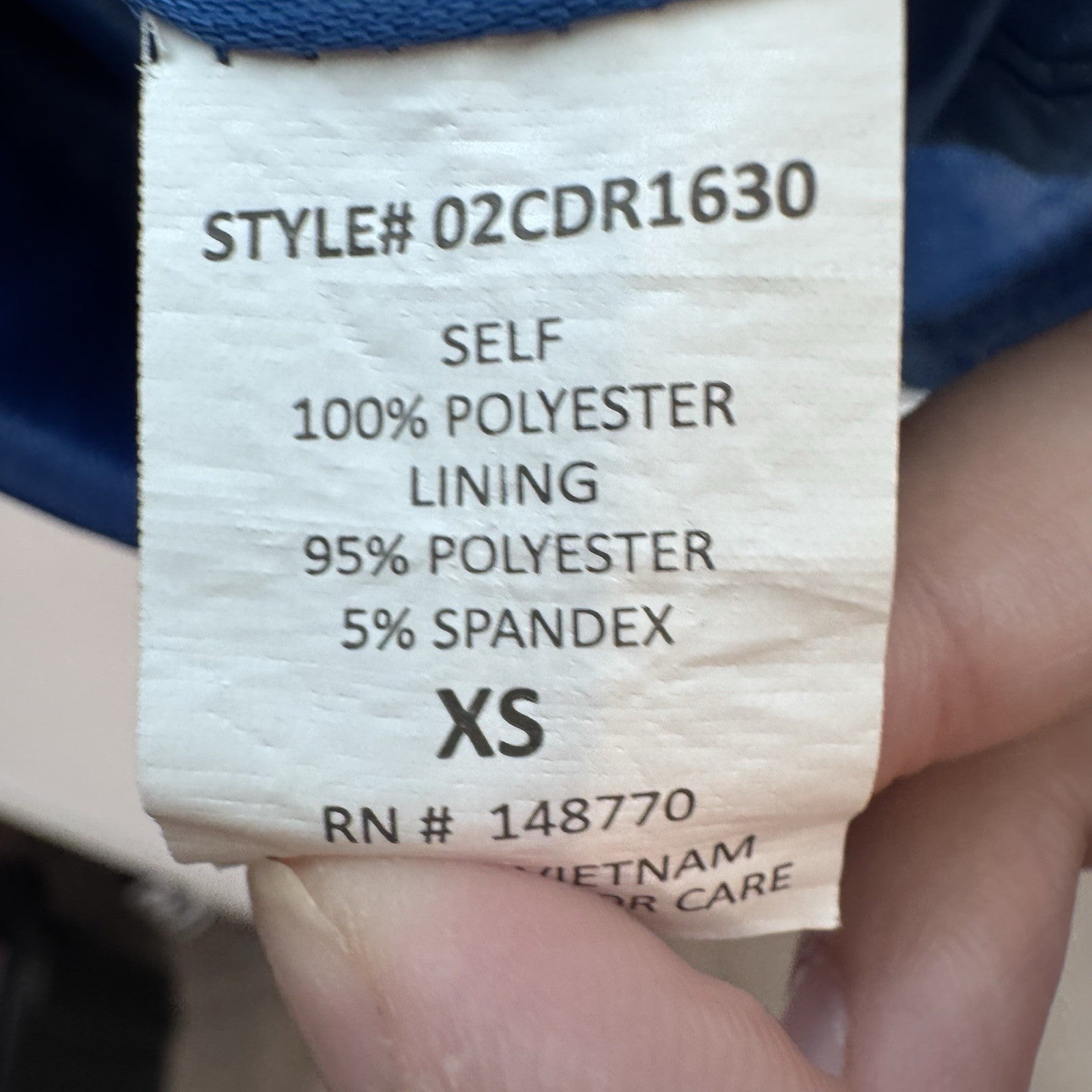 Sienna Sky XS Blue Yellow Floral Wrap Dress Short Sleeve Fit & Flare Lined