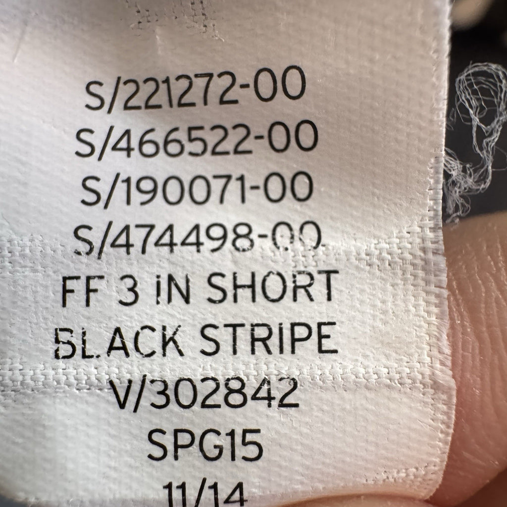 GAP Khakis 3” Stripe Shorts US 0 Black White Stretch Nautical Preppy Women’s