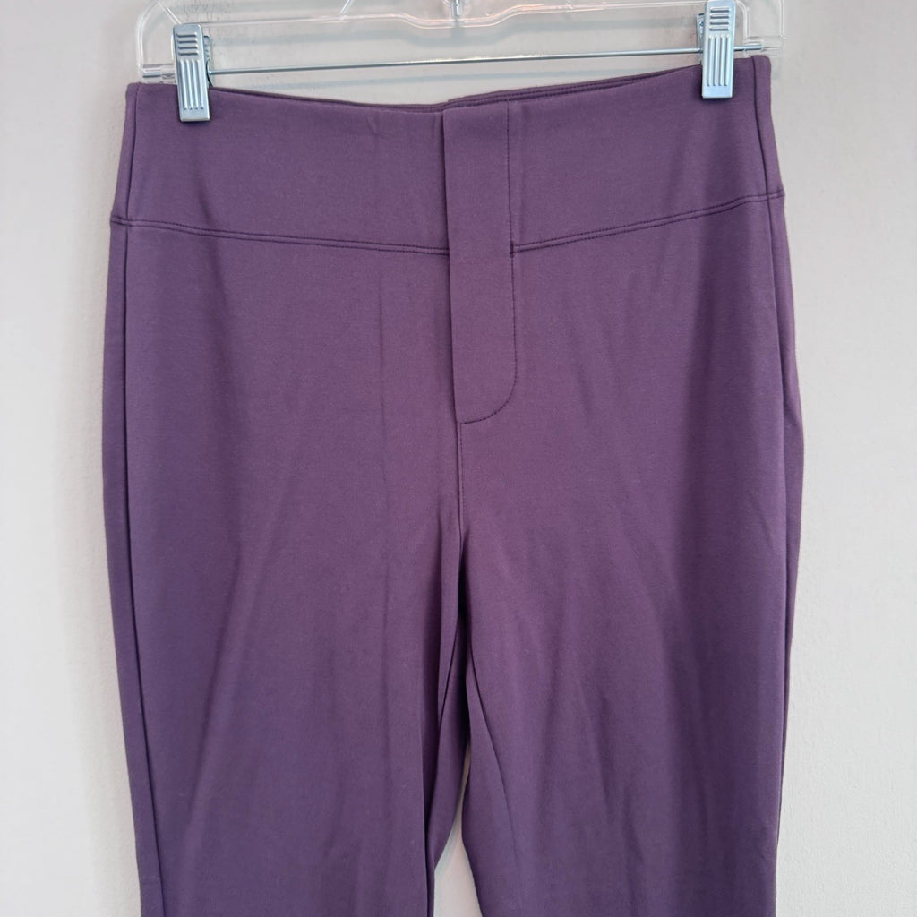 Halara Purple Flare Dress Pants High Waisted Work Office Stretch Yoga Pants Med