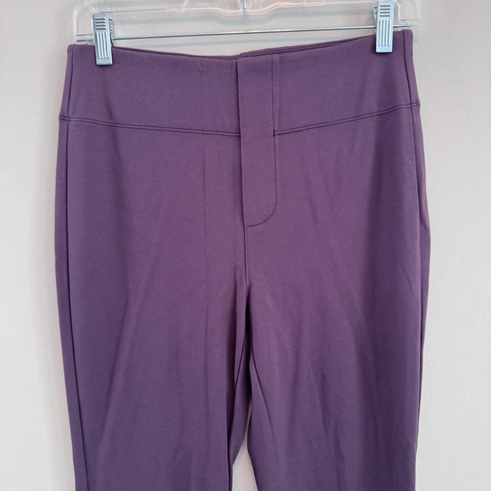 Halara Purple Flare Dress Pants High Waisted Work Office Stretch Yoga Pants Med
