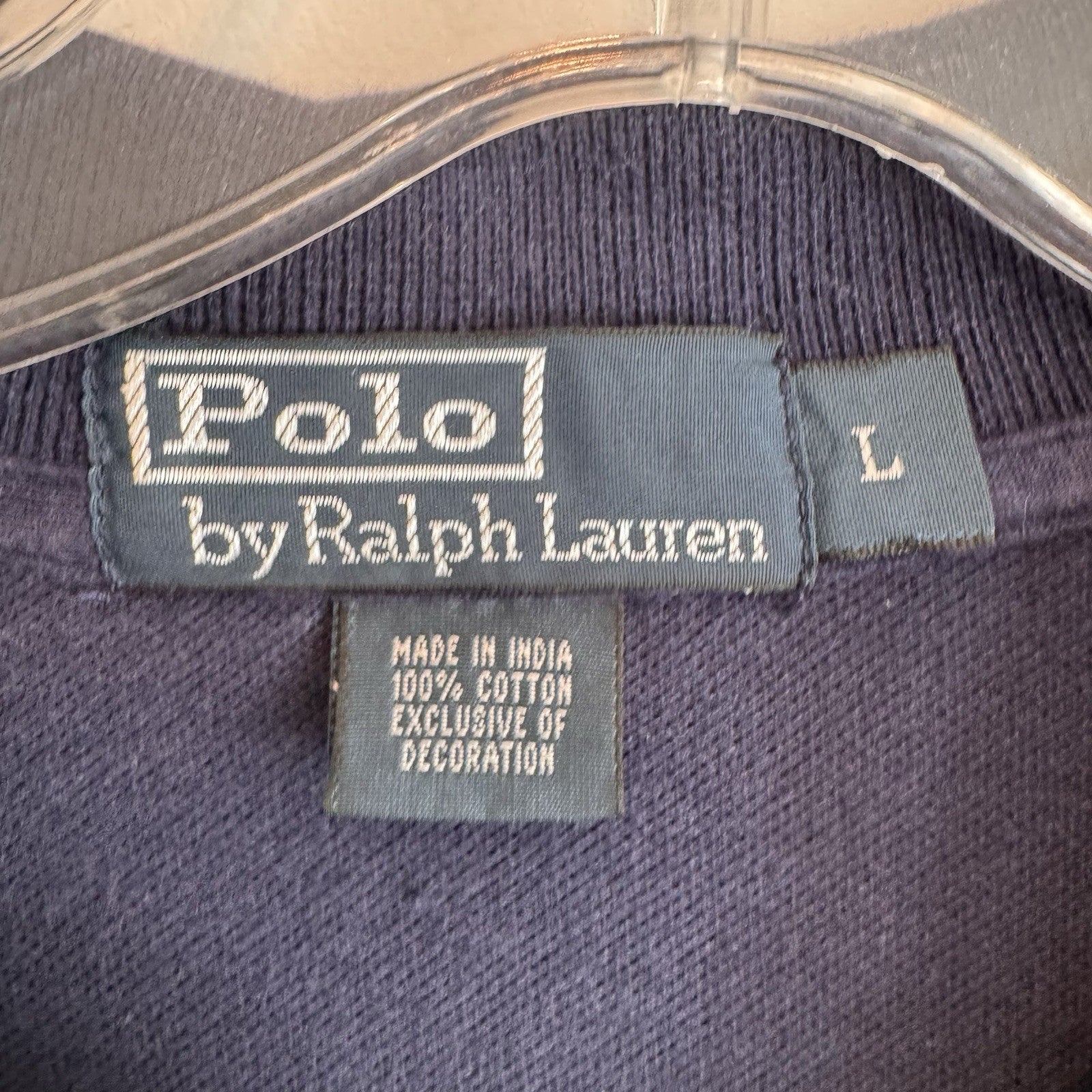 Polo Ralph Lauren Colorblock Polo Shirt Mens Large Yellow Blue Classic Fit 