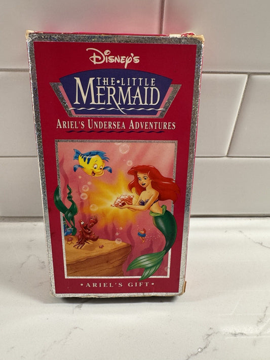 Vintage Disney The Little Mermaid - Ariels Undersea Adventures - Ariels Gift VHS