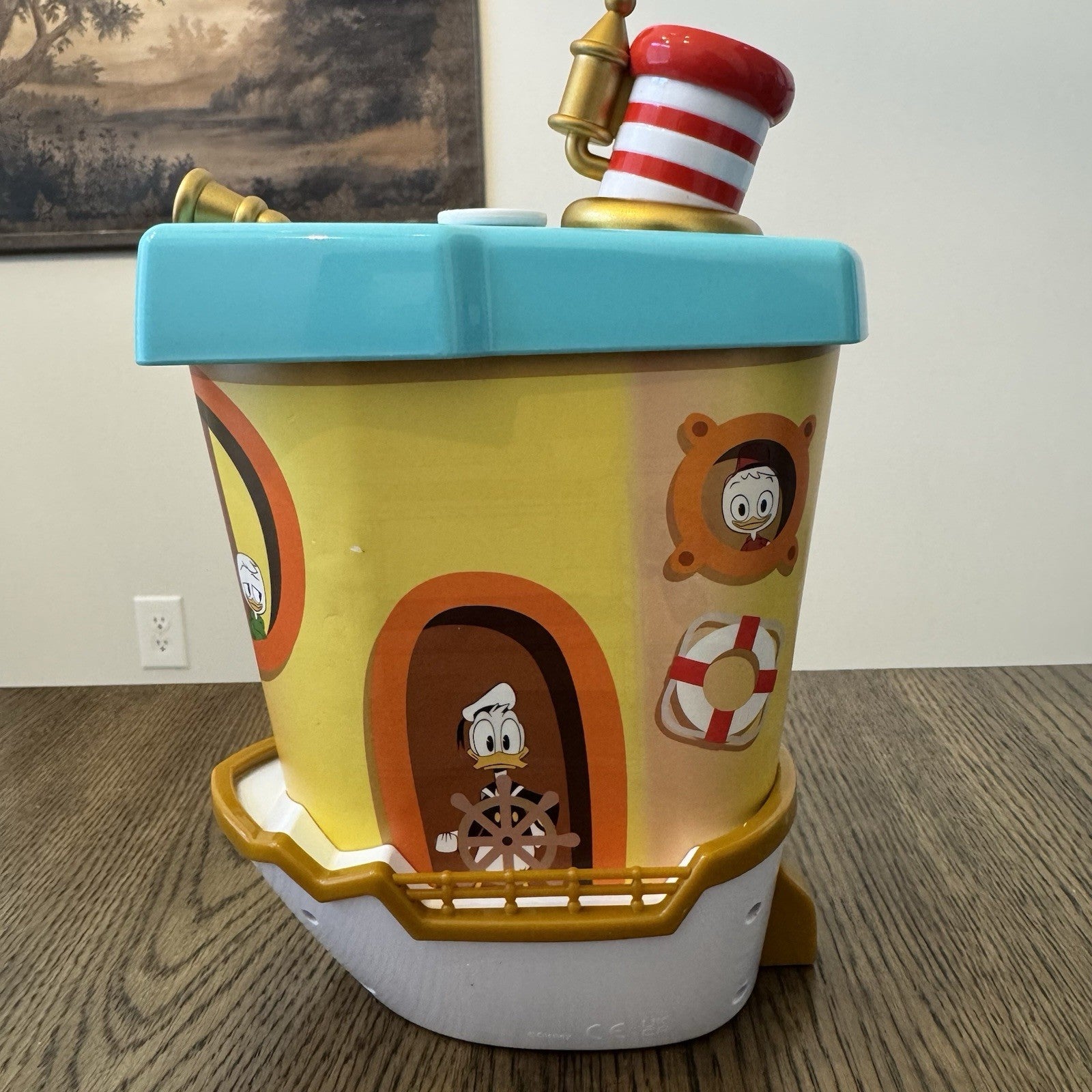 Disney Parks Donald Duck Water Hoops In Baskets Game Vintage