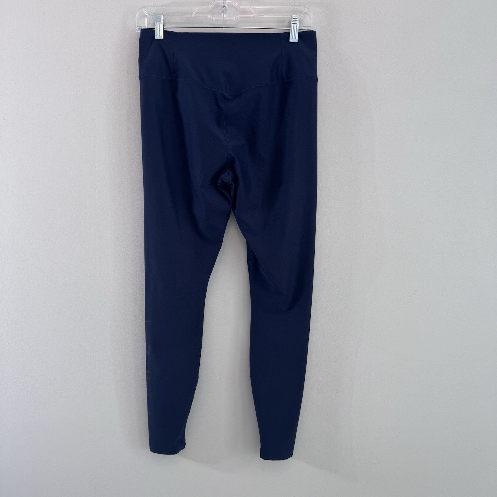 Nike Dri Fit Leggings Women Medium Blue High Rise Athletic Gym Yoga