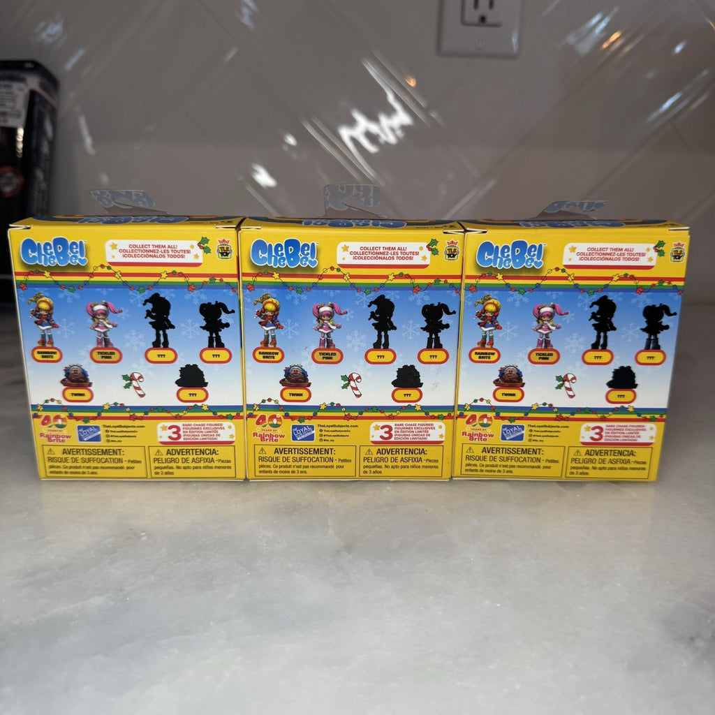 Rainbow Brite 40th Anniversary Mini Figure Set TLS Toy NIB 3 Pack