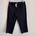 Ann Taylor LOFT Curvy Crop Pants 00P Petite Black Career Work NWT Women’s