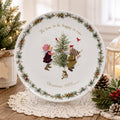 VTG Holly Hobbie Christmas 1973 Collector Plate Time To Be Happy Japan 10.5 Inch