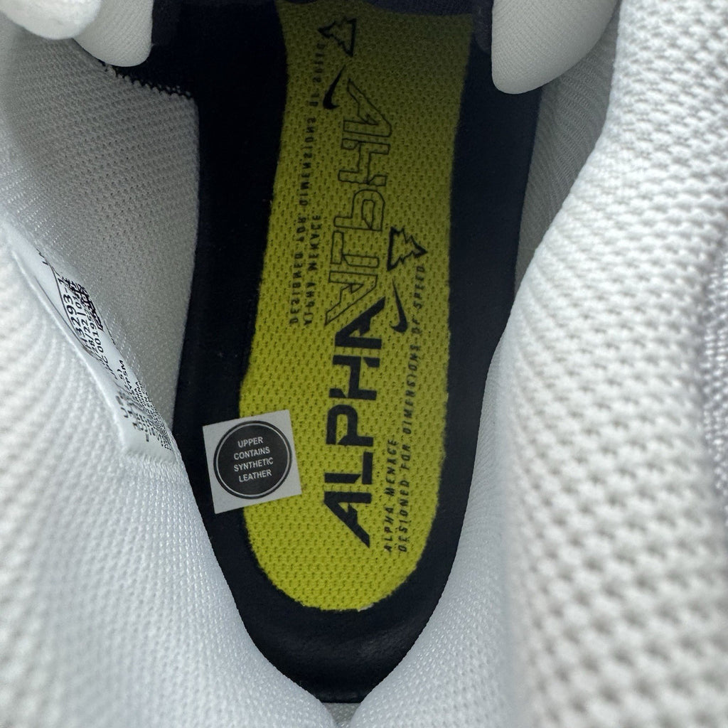 Nike Alpha Menace Pro 3 Football Cleats White Black Men’s Size 11.5 Cleats NEW