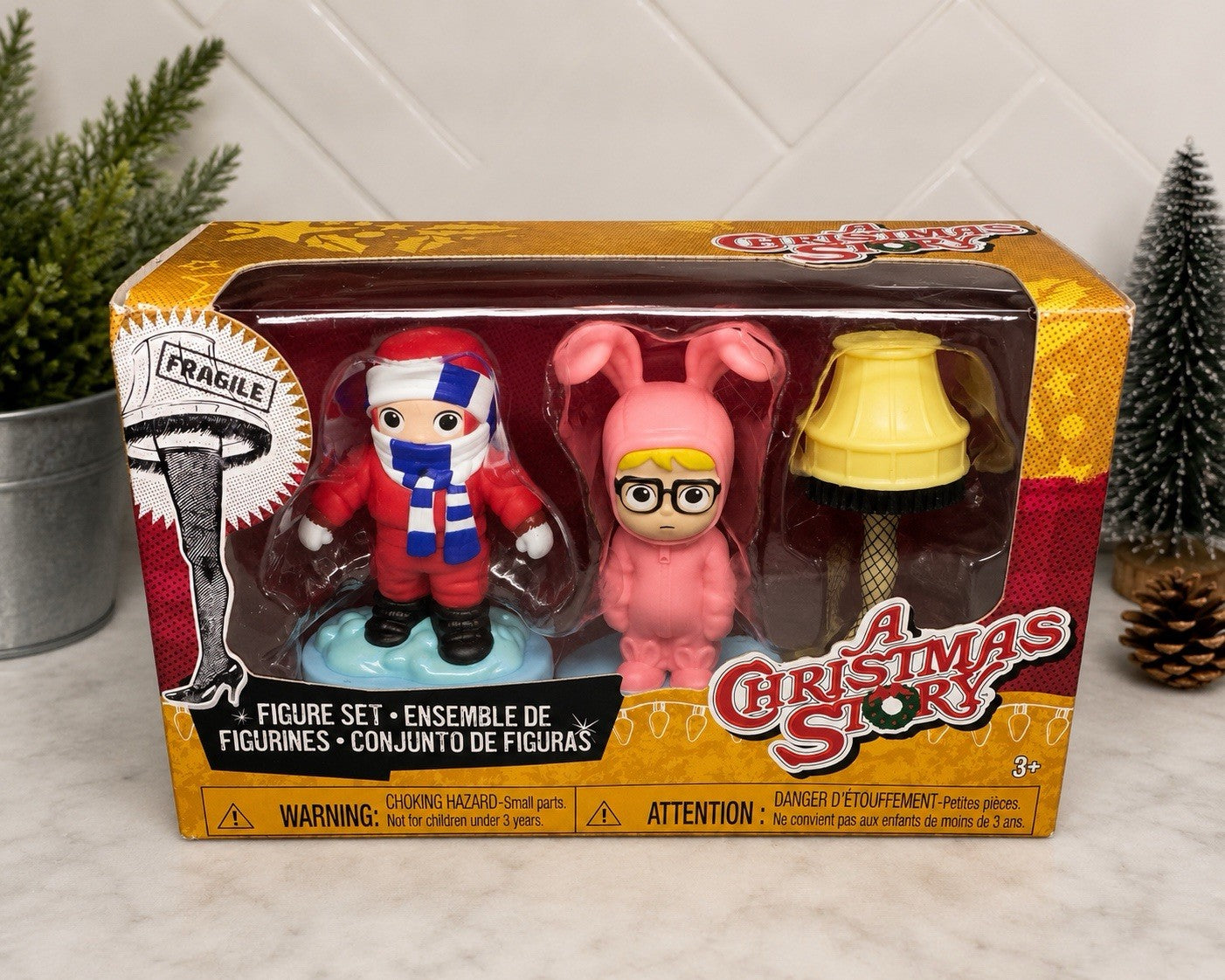 A Christmas Story Ralphie Bunny Suit Figure Set Just Play WB New In Box