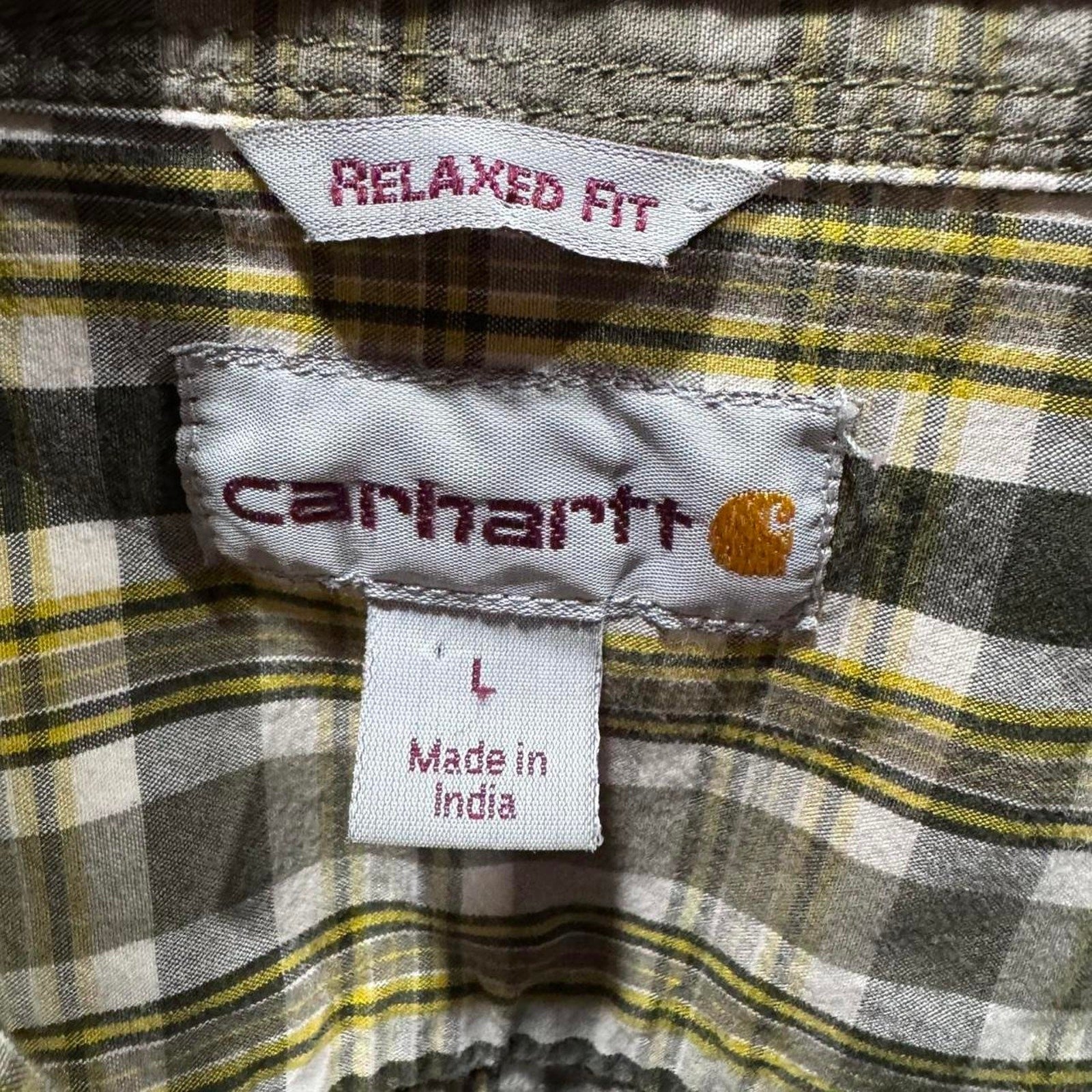 Carhartt Shirt Mens L Relaxed Fit Classicore Preppy Normcore Country Gorpcore