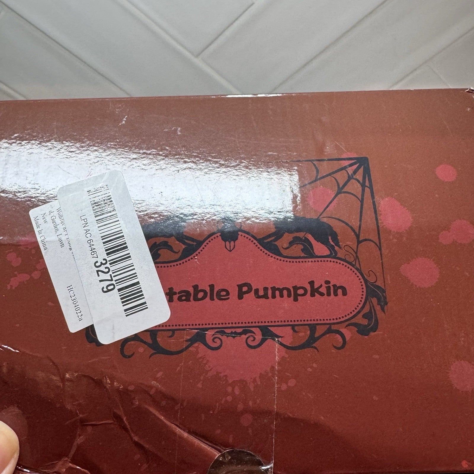 Halloween Pumpkin & Ghost Air-blown Inflatable Lights Up
