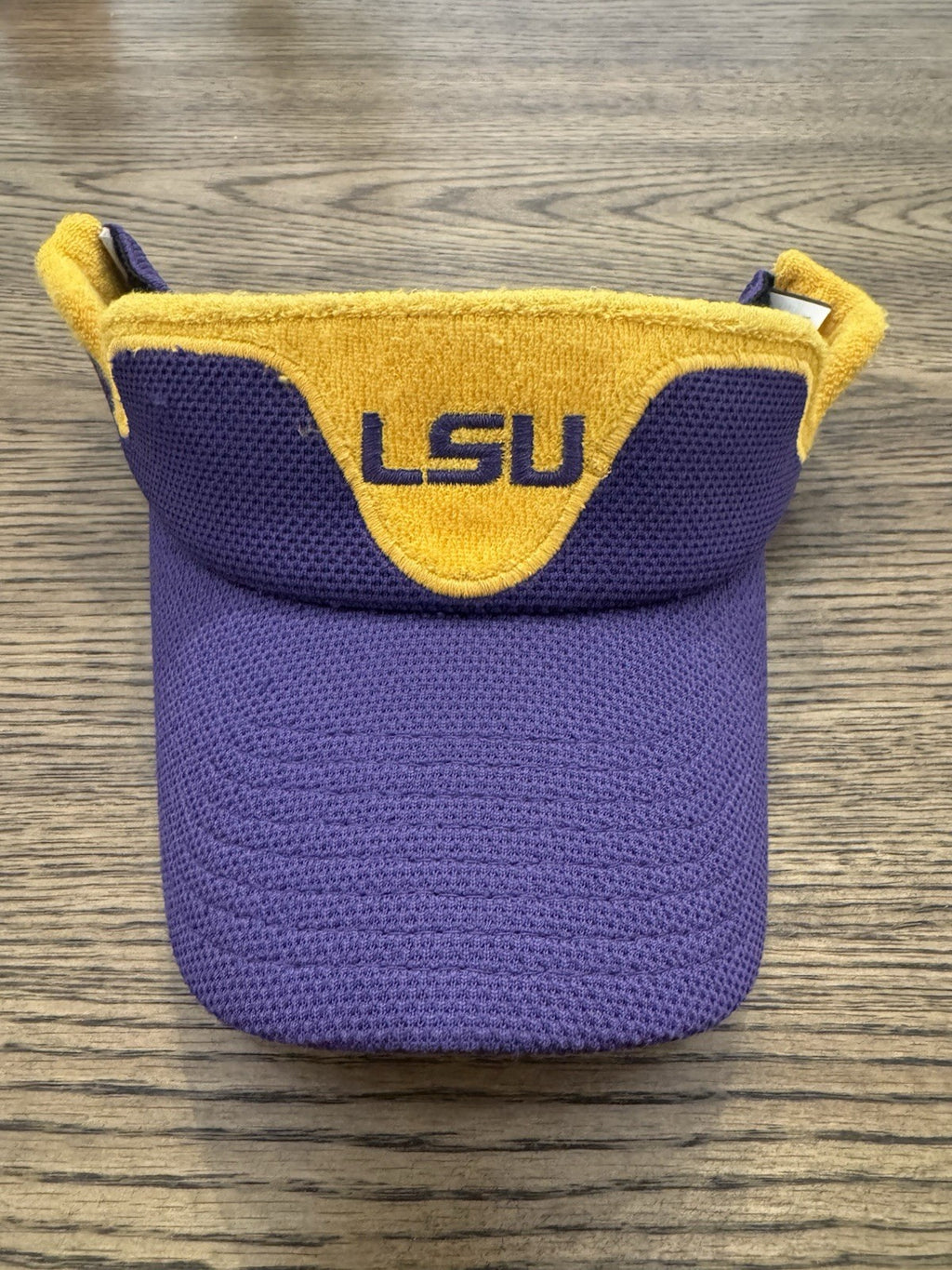 Nike Dri Fit Purple & Gold LSU Tigers Sun Visor One Size