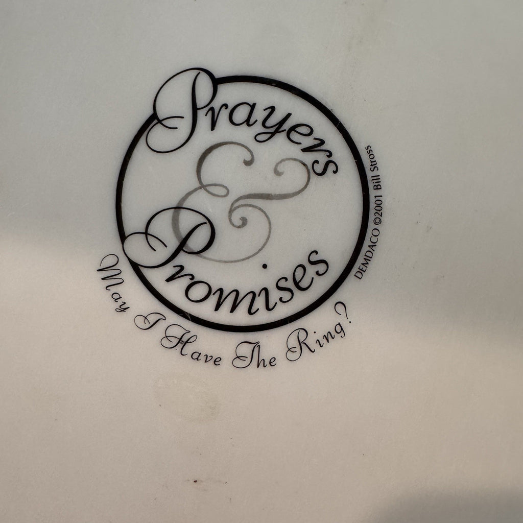 Prayers & Promises “May I Have The Ring?” 2001 Bill Stross for Demdaco Figurine