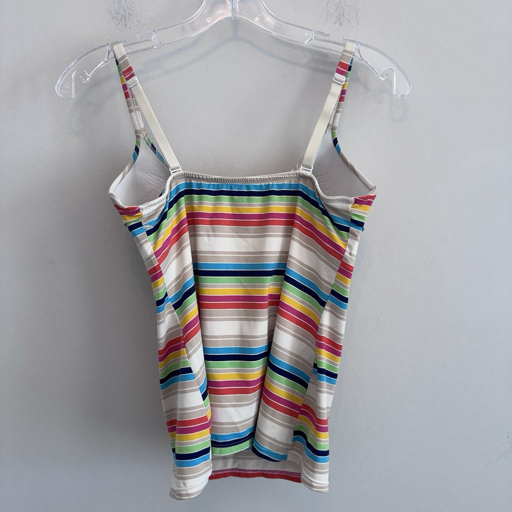 Victoria’s Secret Body by Victoria Striped Shelf Bra Cami Tank Top 38D