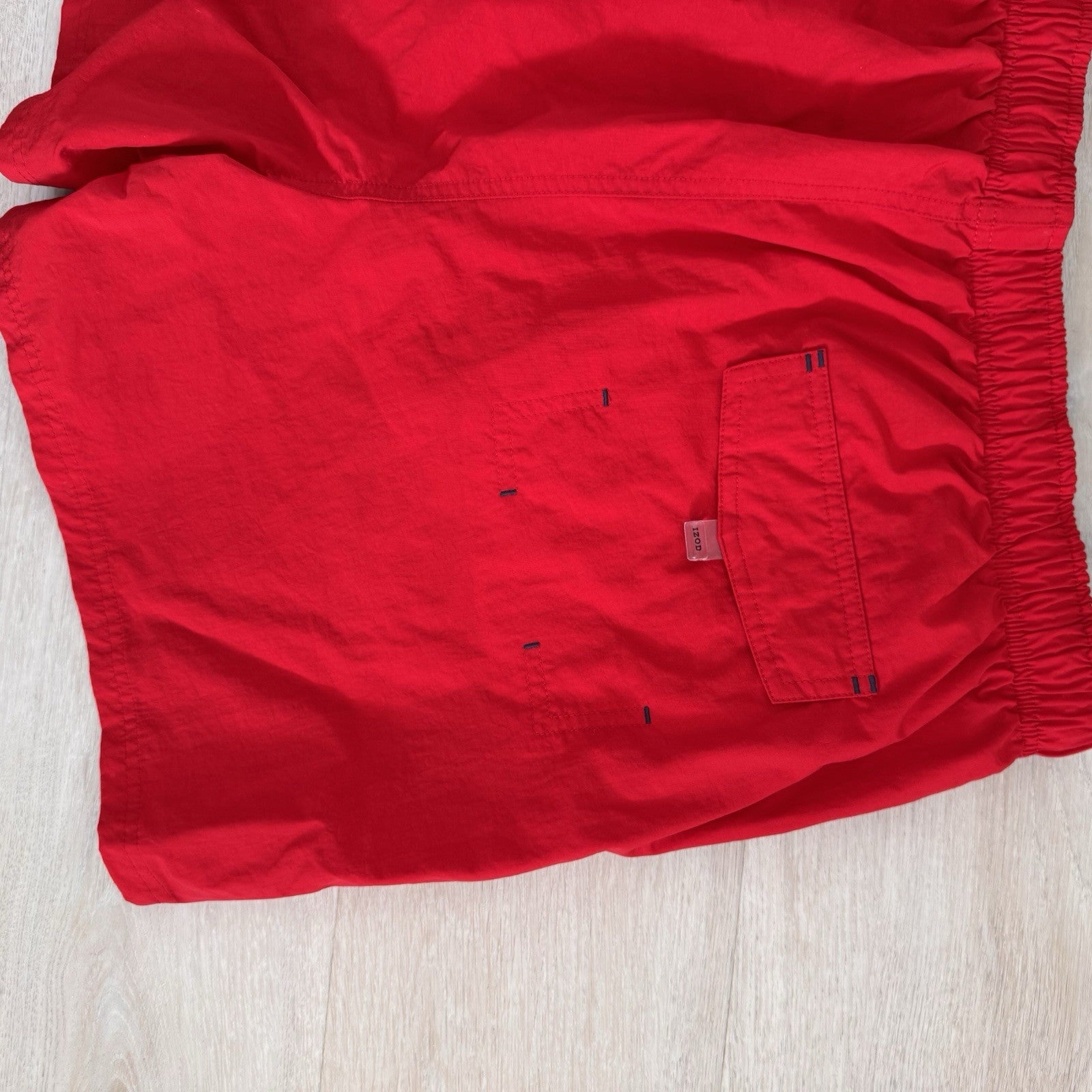 IZOD PerformX Mens XL Red Swim Trunks Shorts Mesh Lined Performance PFX