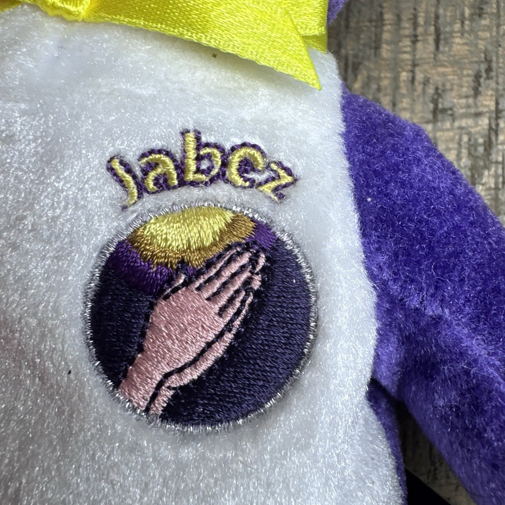 Holy Bears Lot of 2 Prayer of Jabez & Holy Bible Plush Bears 2000 2004 Tags VTG